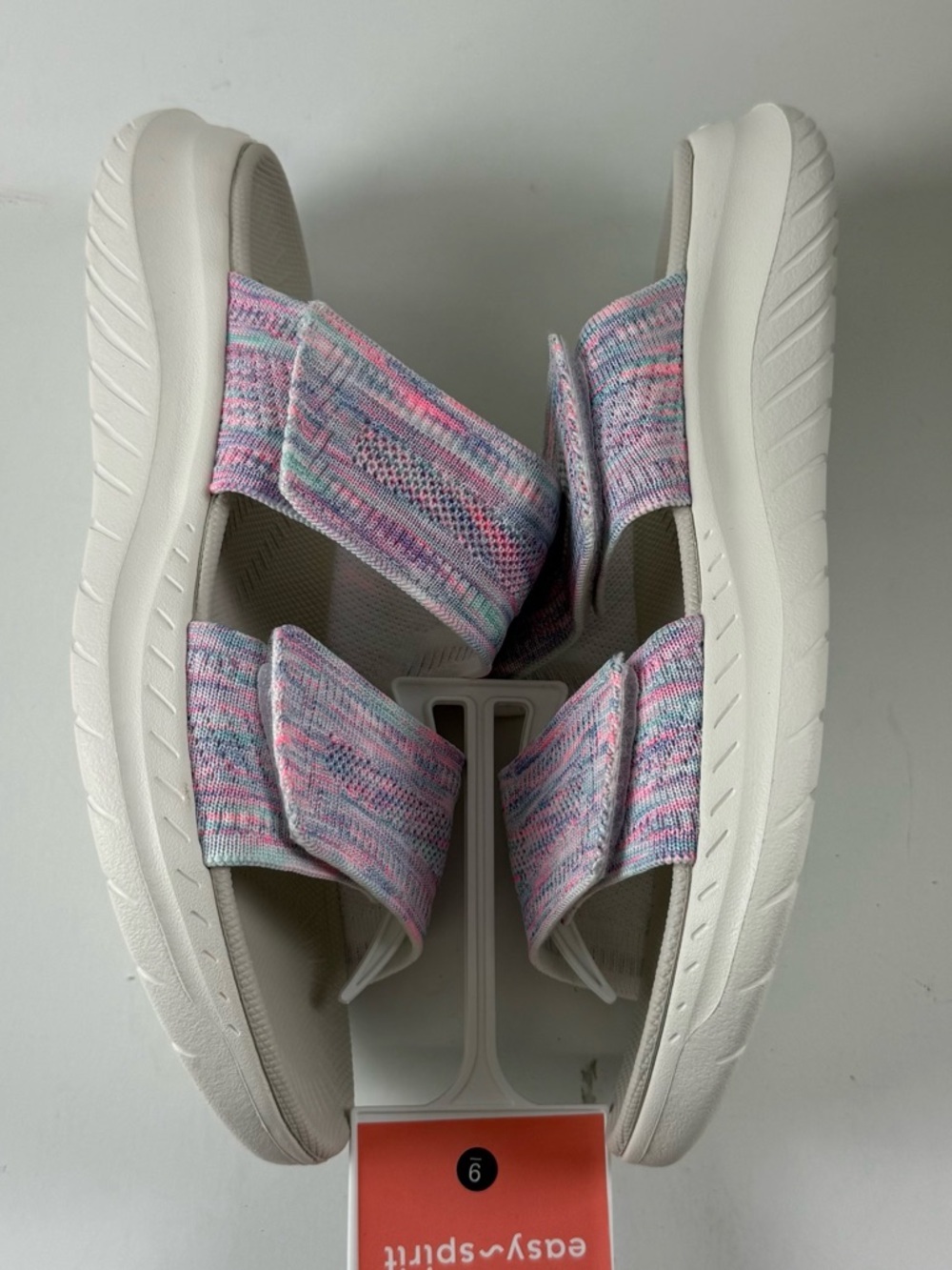 Easy Spirit Dashtyn Double Band Slip-On Sandals Womens 9M Light Pink Sandals NWT - Picture 4 of 11